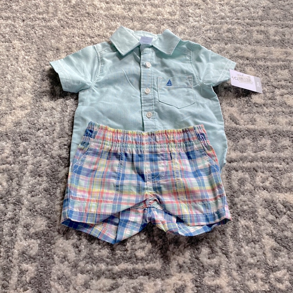Brand new baby boy outfit